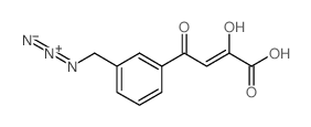 2-Butenoic acid, 4-[3-(azidomethyl)phenyl]-2-hydroxy-4-oxo