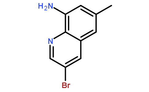 3-溴-6-甲基喹啉-8-胺