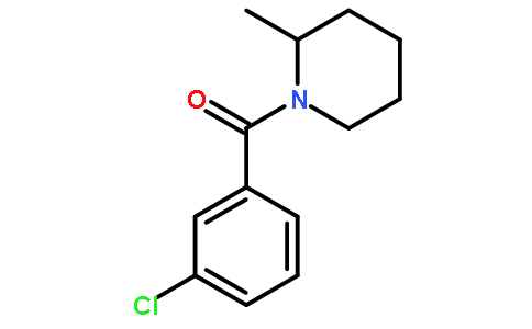 (3-Chlorophenyl)(2-methyl-1-piperidinyl)methanone