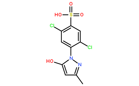 1-(2,5-二氯-4-磺酸苯基)-3-甲基-5-吡唑酮