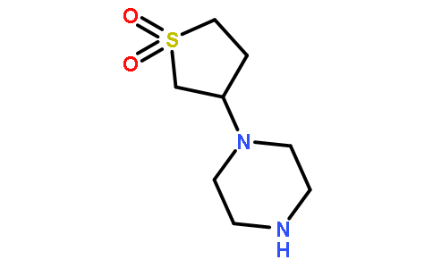 1-(1,1-二氧代-四氢-1lambda*6*-噻吩-3-基)-哌嗪