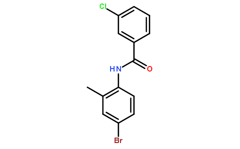 N-(4-Bromo-2-methylphenyl)-3-chlorobenzamide