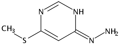 (6-methylsulfanylpyrimidin-4-yl)hydrazine