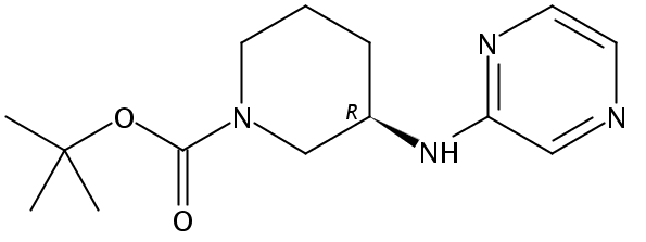 (R)-3-(吡嗪-2-基氨基)哌啶-1-羧酸叔丁酯