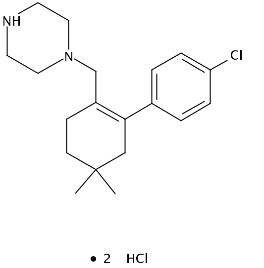 4-((2-(4-氯苯基)-4,4-二甲基-1-环己烯)甲基)哌嗪二盐酸盐