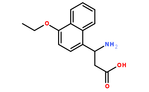 3-AMINO-3-(4-ETHOXY-NAPHTHALEN-1-YL)-PROPIONIC ACID