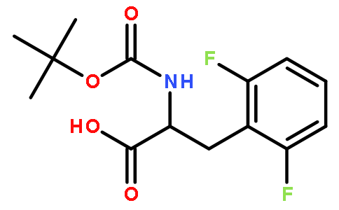 2-(叔丁氧基羰基氨基)-3-(2,6-二氟苯基)丙酸