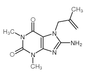 8-amino-1,3-dimethyl-7-(2-methylprop-2-enyl)purine-2,6-dione