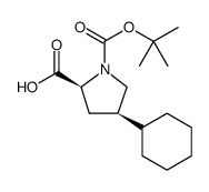 (2S,4R)-Boc-4-环己基-吡咯烷-2-羧酸