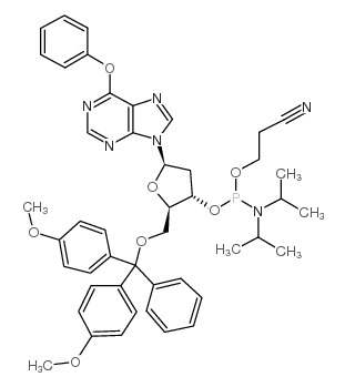 5'-O-(4,4'-DIMETHOXYTRITYL)-O6-PHENYL-2'-DEOXYINOSINE, 3'-[(2-CYANOETHYL)-(N,N-DIISOPROPYL)]PHOSPHORAMIDITE