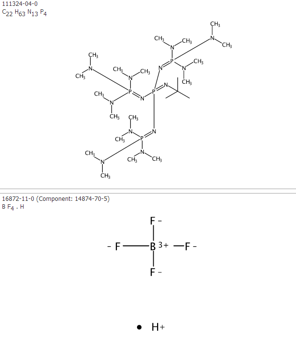 磷腈基P4-T-BU四氟硼酸盐 &ge97.0% (NMR)