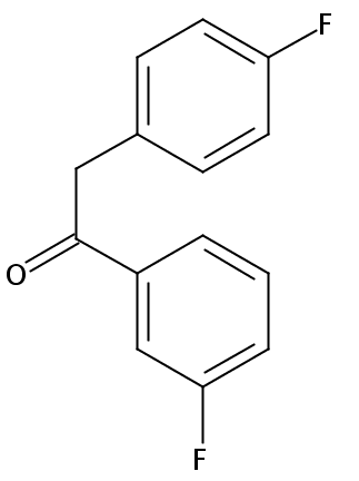 1-(3-Fluorophenyl)-2-(4-fluorophenyl)ethanone