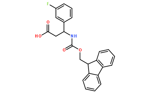 FMOC-(S)-3-氨基-3-(3-氟苯基)-丙酸