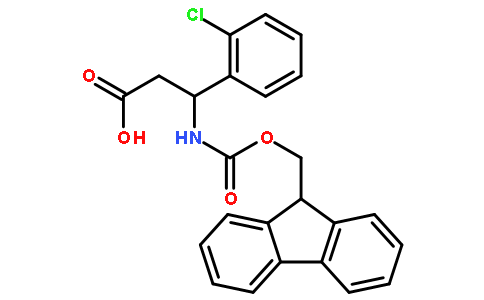 FMOC-(S)-3-氨基-3-(2-氯苯基)-丙酸