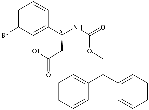 FMOC-(S)-3-氨基-3-(3-溴苯基)-丙酸