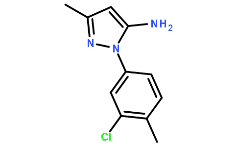 1-(3-氯-4-甲基苯基)-3-甲基-1H-吡唑-5-胺