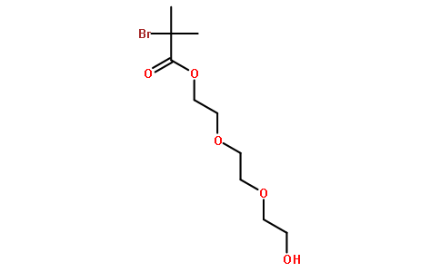 2-(2-(2-羟基乙氧基)乙氧基)乙基2-溴-2-甲基丙酸酯