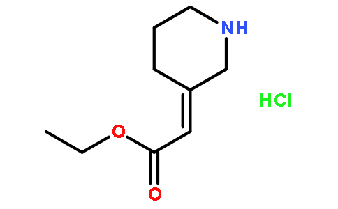 (E)-2-(哌啶-3-亚基)乙酸乙酯盐酸盐