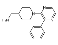 (1-(3-苯基吡嗪-2-基)哌啶-4-基)甲胺