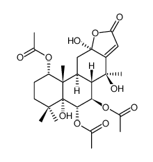 (1S,4aR,5S,6R,6aS,7S,10aR,11aS,11bS)-4a,7,10a-trihydroxy-4,4,7,11b-tetramethyl-9-oxo-1,2,3,4,4a,5,6,6a,7,9,10a,11,11a,11b-tetradecahydrophenanthro[3,2-b]furan-1,5,6-triyl triacetate