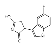 3-(5-氟-吲哚-3-基)-吡咯烷-2,5-二酮