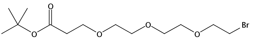 tert-butyl 3-(2-(2-(2-bromoethoxy)ethoxy)ethoxy)propanoate