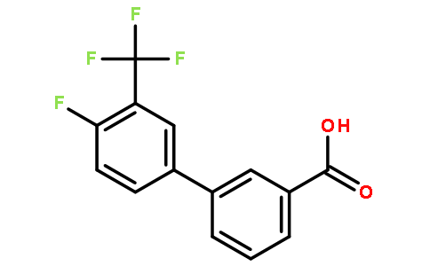 3-(4-氟-3-三氟甲基苯基)苯甲酸