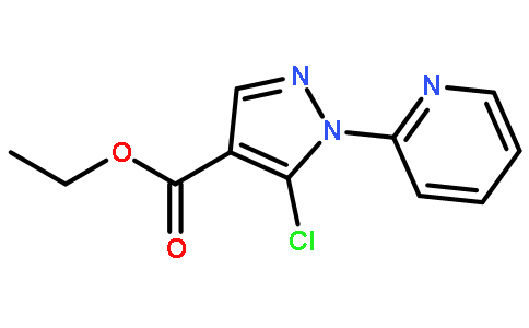 5-氯-1-（2-吡啶基）-1H-吡唑-4-羧酸乙酯