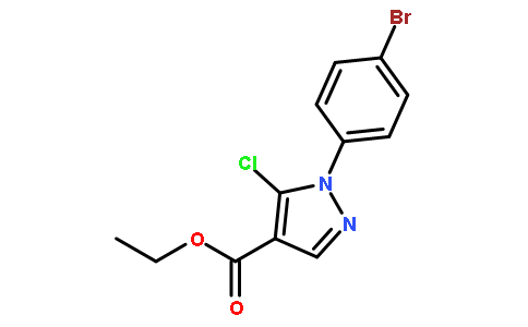 5-氯-1-（4-溴苯基）-1H-吡唑-4-羧酸乙酯