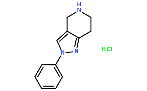 2-苯基-4,5,6,7-四氢-2H-吡唑并[4,3-C]吡啶盐酸盐