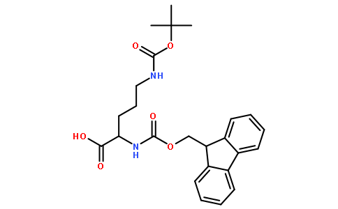 N-芴甲氧羰基-(N’-叔丁氧羰基)-D-鸟氨酸