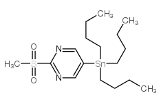 2-(Methylsulfonyl)-5-(tributylstannyl)pyrimidine