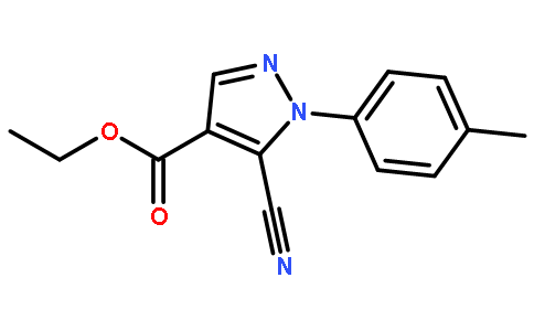 5-氰基-4-乙氧羰基-1-对苯甲基吡唑