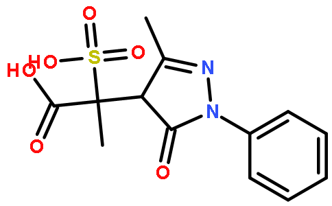 2-(3-甲基-5-氧代-1-苯基-4,5-二氢-1H-吡唑-4-基)-2-硫丙酸