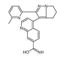 4-[2-(6-methylpyridin-2-yl)-5,6-dihydro-4H-pyrrolo[1,2-b]pyrazol-3-yl]quinoline-7-carboxamide