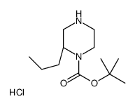 (S)-tert-Butyl 2-propylpiperazine-1-carboxylate hydrochloride