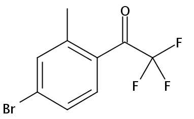 1-(4-bromo-2-methylphenyl)-2,2,2-trifluoroethanone