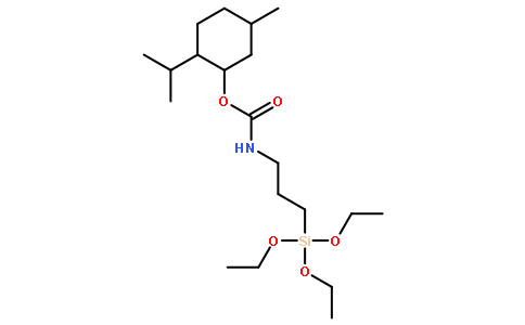 (S)-氮-三乙氧基硅基丙基-氧-薄荷基氨基甲酸盐