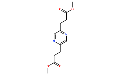 3-[5-(2-甲氧基羰基乙基)吡嗪-2-基]丙酸甲酯