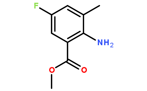2-氨基-5-氟-3-甲基苯甲酸甲酯