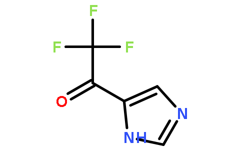 (9CI)-2,2,2-三氟-1-(1H-咪唑-4-基)-乙酮
