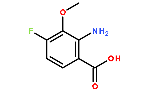2-胺基-3-甲氧基-4-氟苯甲酸