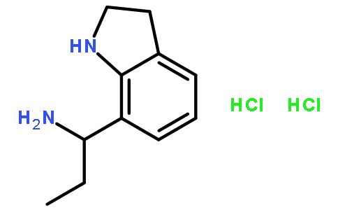 (1S)-1-吲哚啉-7-基丙胺双盐酸盐
