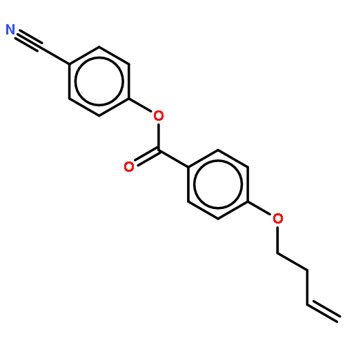 4-(3-丁烯氧基)苯甲酸(4-氰苯基)酯