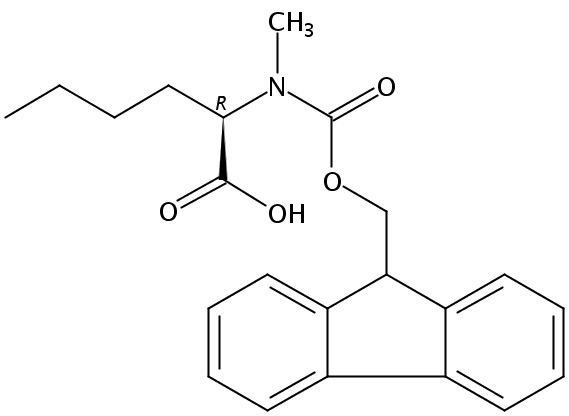 Fmoc-N-甲基-D-正亮氨酸