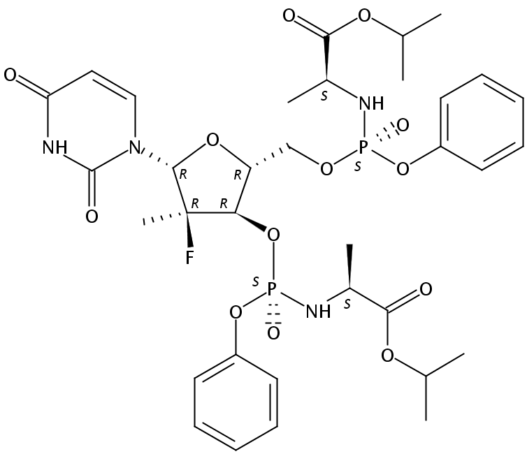 Sofosbuvir 3',5'-Bis-(S)-phosphate