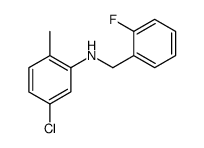 5-Chloro-N-(2-fluorobenzyl)-2-methylaniline