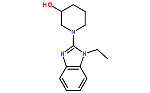 1-(1-乙基-1H-苯并咪唑-2-基)-3-哌啶醇
