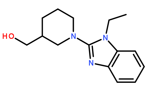 1-(1-乙基-1H-苯并咪唑-2-基)-3-哌啶甲醇
