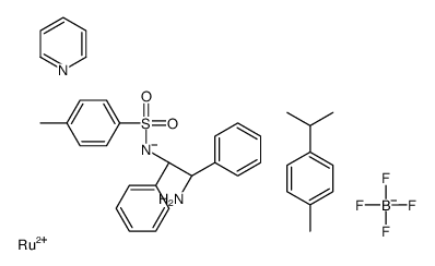 [(1R,2R)-2-amino-1,2-diphenylethyl]-(4-methylphenyl)sulfonylazanide,1-methyl-4-propan-2-ylbenzene,pyridine,ruthenium(2+),tetrafluoroborate